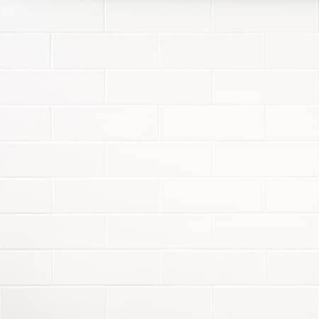 Msi Metro White Sample Glossy Ceramic Subway Wall tile ZOR-PT-0718-SAM